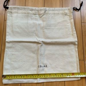 Authentic Celine dust bag